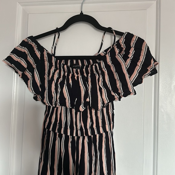 Long Stripped Ruffled Dress - 5 for $25 for items marked with ⭐️ - Picture 3 of 4